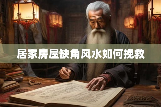 居家房屋缺角风水如何挽救 居家房屋缺角风水如何挽救