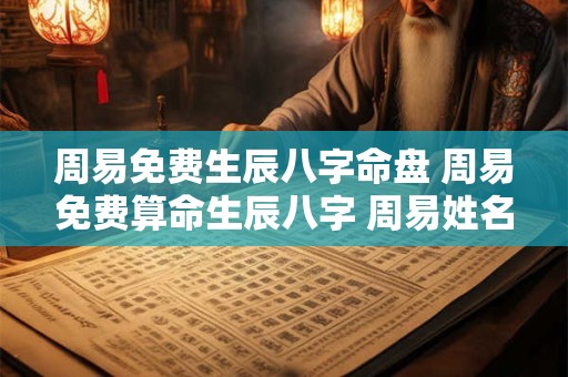 周易免费生辰八字命盘 周易免费算命生辰八字 周易姓名 周易免费生辰八字命盘 周易免费算命生辰八字 周易姓名