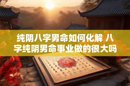 纯阴八字男命如何化解 八字纯阴男命事业做的很大吗 纯阴八字男命如何化解 八字纯阴男命事业做的很大吗