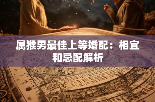 属猴男最佳上等婚配:相宜和忌配解析 属猴男最佳上等婚配:相宜和忌配解析
