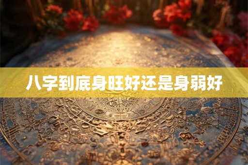 八字到底身旺好还是身弱好 八字到底身旺好还是身弱好