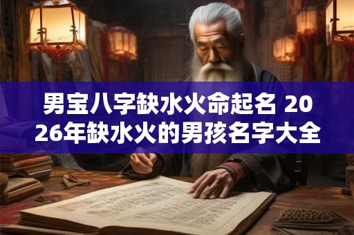 男宝八字缺水火命起名 2026年缺水火的男孩名字大全 男宝八字缺水火命起名 2026年缺水火的男孩名字大全