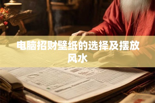 电脑招财壁纸的选择及摆放风水 电脑招财壁纸的选择及摆放风水