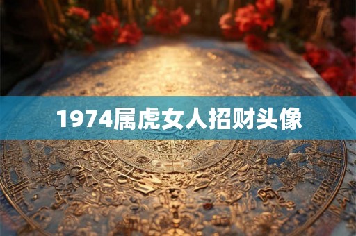 1974属虎女人招财头像 1974属虎女人招财头像