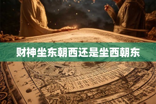 财神坐东朝西还是坐西朝东 财神坐东朝西还是坐西朝东