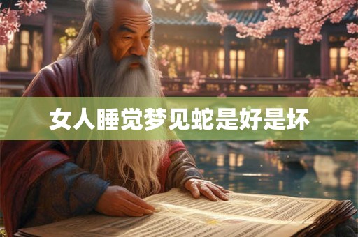 女人睡觉梦见蛇是好是坏 女人睡觉梦见蛇是好是坏