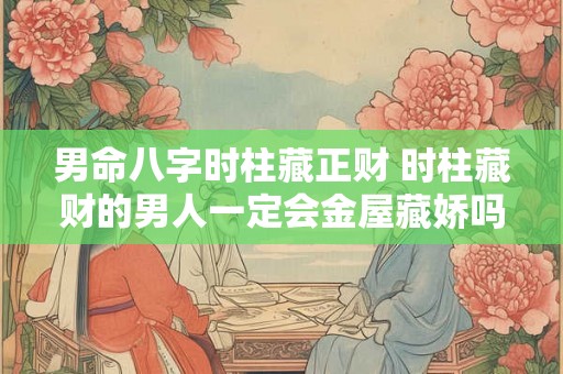 男命八字时柱藏正财 时柱藏财的男人一定会金屋藏娇吗 男命八字时柱藏正财 时柱藏财的男人一定会金屋藏娇吗