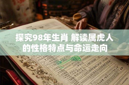 探究98年生肖 解读属虎人的性格特点与命运走向 探究98年生肖 解读属虎人的性格特点与命运走向