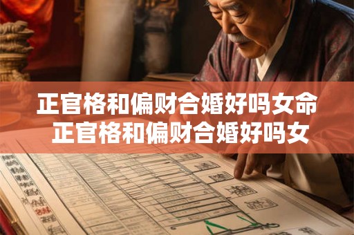 正官格和偏财合婚好吗女命 正官格和偏财合婚好吗女命好吗 正官格和偏财合婚好吗女命 正官格和偏财合婚好吗女命好吗