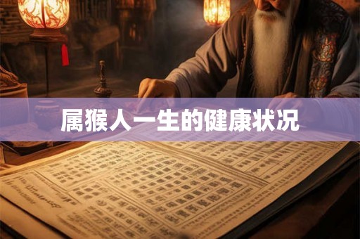 属猴人一生的健康状况 属猴人一生的健康状况