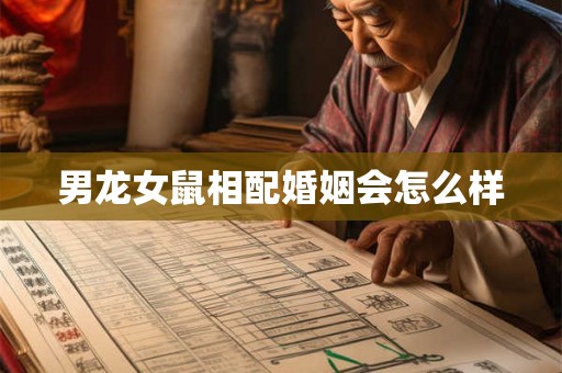男龙女鼠相配婚姻会怎么样 男龙女鼠相配婚姻会怎么样