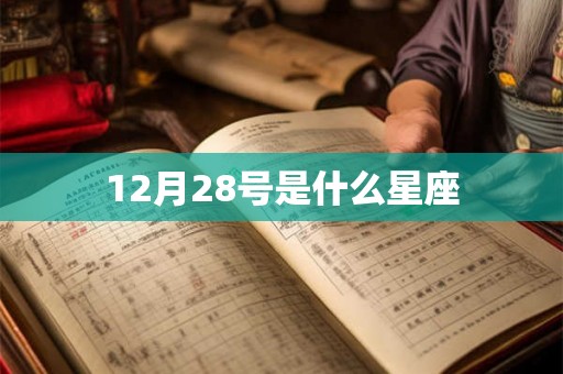 12月28号是什么星座 12月28号是什么星座