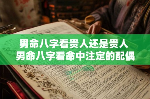 男命八字看贵人还是贵人 男命八字看命中注定的配偶 男命八字看贵人还是贵人 男命八字看命中注定的配偶