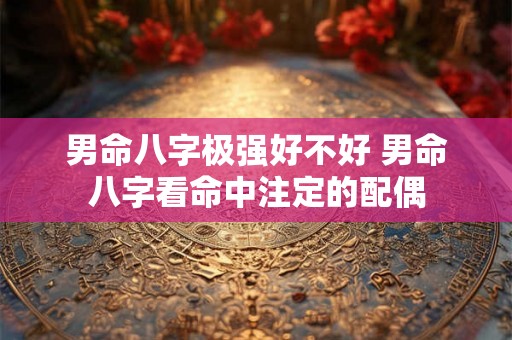 男命八字极强好不好 男命八字看命中注定的配偶