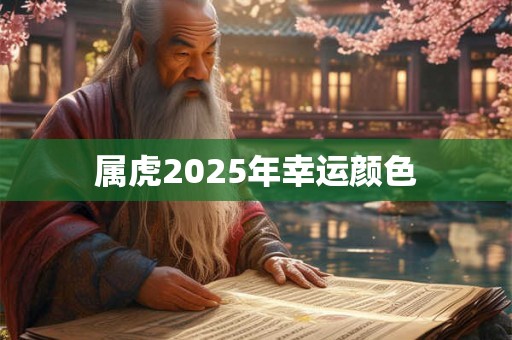 属虎2025年幸运颜色 属虎2025年幸运颜色
