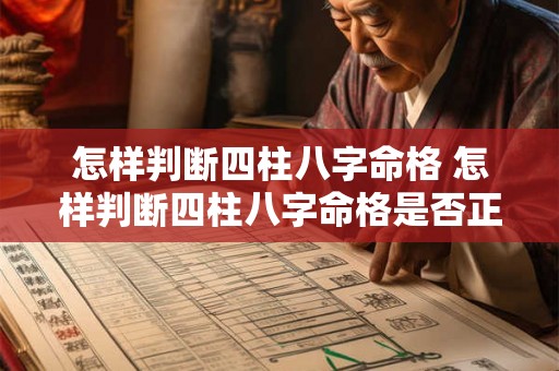 怎样判断四柱八字命格 怎样判断四柱八字命格是否正确 怎样判断四柱八字命格 怎样判断四柱八字命格是否正确