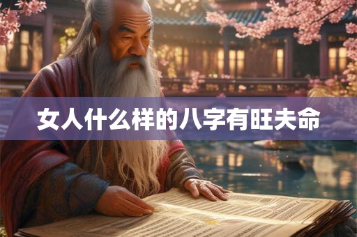 女人什么样的八字有旺夫命 女人什么样的八字有旺夫命