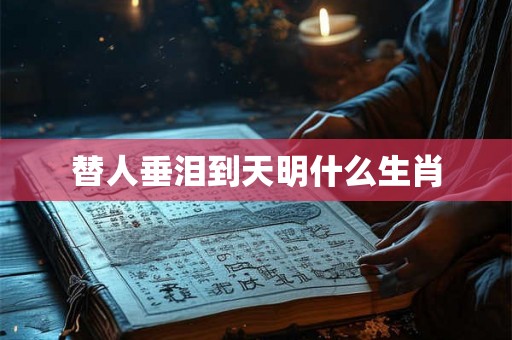 替人垂泪到天明什么生肖 替人垂泪到天明什么生肖