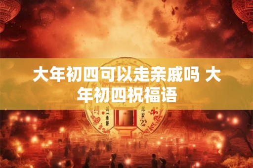 大年初四可以走亲戚吗 大年初四祝福语 大年初四可以走亲戚吗 大年初四祝福语