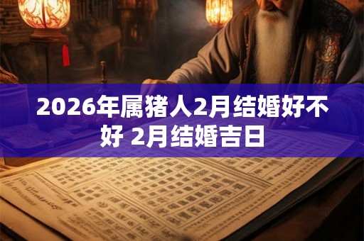 2026年属猪人2月结婚好不好 2月结婚吉日 2026年属猪人2月结婚好不好 2月结婚吉日
