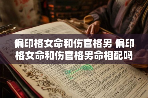 偏印格女命和伤官格男 偏印格女命和伤官格男命相配吗 偏印格女命和伤官格男 偏印格女命和伤官格男命相配吗
