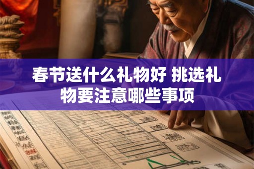 春节送什么礼物好 挑选礼物要注意哪些事项 春节送什么礼物好 挑选礼物要注意哪些事项