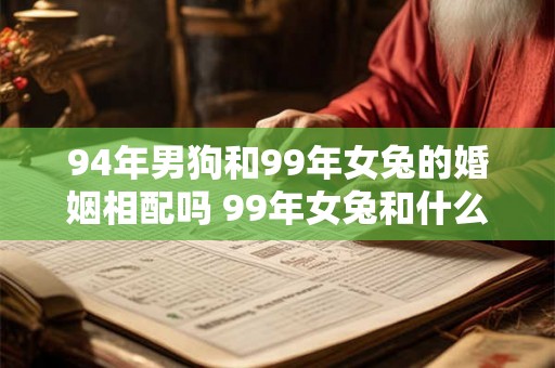 94年男狗和99年女兔的婚姻相配吗 99年女兔和什么属相最配 94年男狗和99年女兔的婚姻相配吗 99年女兔和什么属相最配