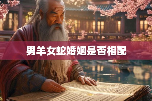 男羊女蛇婚姻是否相配 男羊女蛇婚姻是否相配