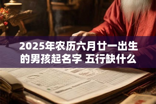 2025年农历六月廿一出生的男孩起名字 五行缺什么 2025年农历六月廿一出生的男孩起名字 五行缺什么