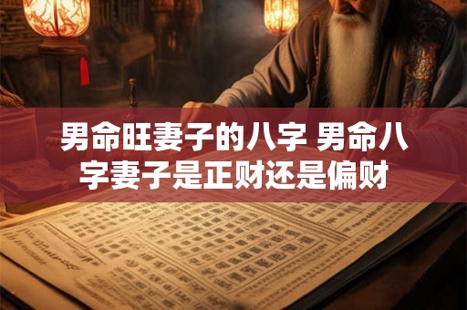 男命旺妻子的八字 男命八字妻子是正财还是偏财 男命旺妻子的八字 男命八字妻子是正财还是偏财