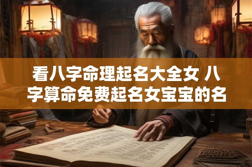 看八字命理起名大全女 八字算命免费起名女宝宝的名字