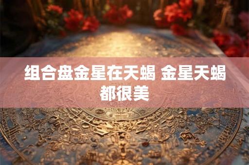 组合盘金星在天蝎 金星天蝎都很美