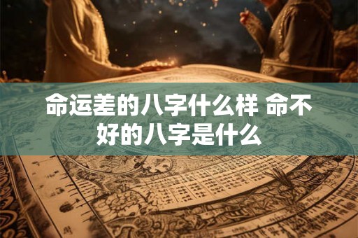 命运差的八字什么样 命不好的八字是什么