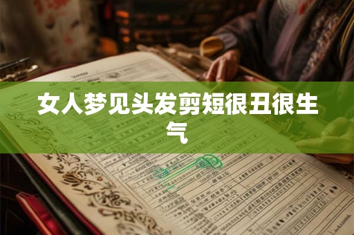 女人梦见头发剪短很丑很生气 女人梦见头发剪短很丑很生气