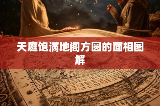 天庭饱满地阁方圆的面相图解 天庭饱满地阁方圆的面相图解