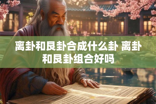 离卦和艮卦合成什么卦 离卦和艮卦组合好吗 离卦和艮卦合成什么卦 离卦和艮卦组合好吗