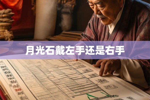 月光石戴左手还是右手 月光石戴左手还是右手