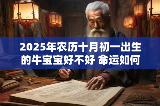 2025年农历十月初一出生的牛宝宝好不好 命运如何