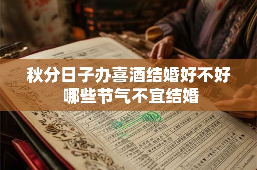 秋分日子办喜酒结婚好不好 哪些节气不宜结婚 秋分日子办喜酒结婚好不好 哪些节气不宜结婚