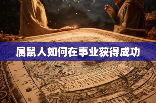 属鼠人如何在事业获得成功 属鼠人如何在事业获得成功