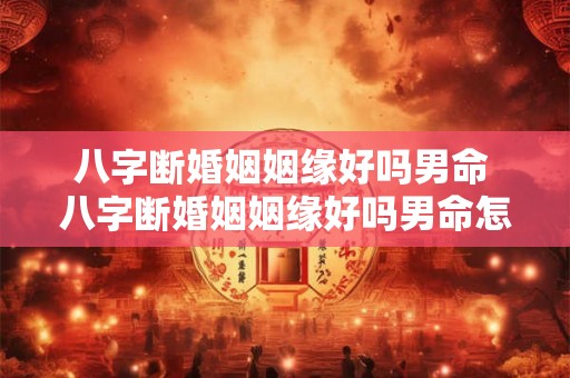 八字断婚姻姻缘好吗男命 八字断婚姻姻缘好吗男命怎么看 八字断婚姻姻缘好吗男命 八字断婚姻姻缘好吗男命怎么看