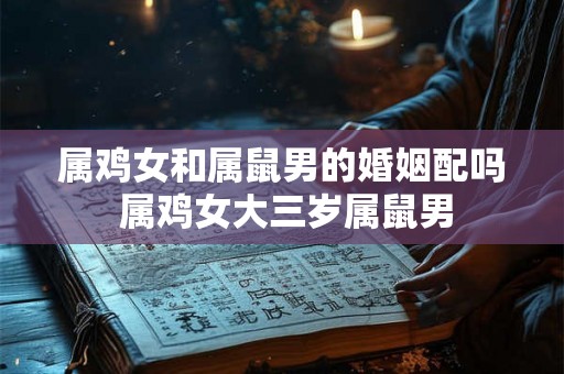 属鸡女和属鼠男的婚姻配吗 属鸡女大三岁属鼠男 属鸡女和属鼠男的婚姻配吗 属鸡女大三岁属鼠男