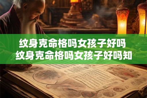 纹身克命格吗女孩子好吗 纹身克命格吗女孩子好吗知乎 纹身克命格吗女孩子好吗 纹身克命格吗女孩子好吗知乎