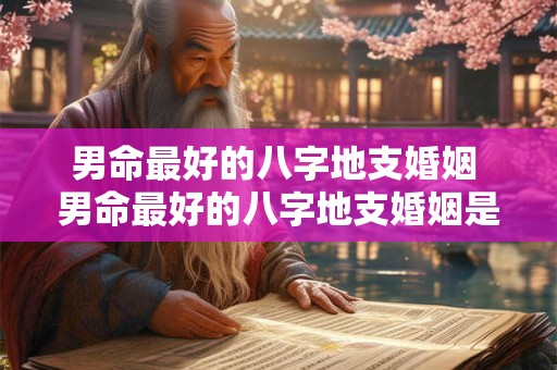 男命最好的八字地支婚姻 男命最好的八字地支婚姻是什么