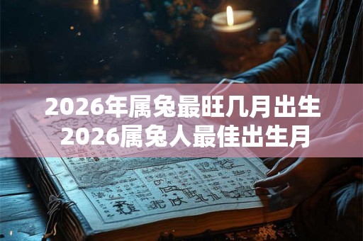 2026年属兔最旺几月出生 2026属兔人最佳出生月 2026年属兔最旺几月出生 2026属兔人最佳出生月