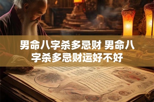 男命八字杀多忌财 男命八字杀多忌财运好不好