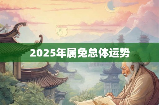 2025年属兔总体运势