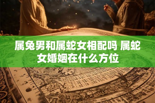 属兔男和属蛇女相配吗 属蛇女婚姻在什么方位 属兔男和属蛇女相配吗 属蛇女婚姻在什么方位