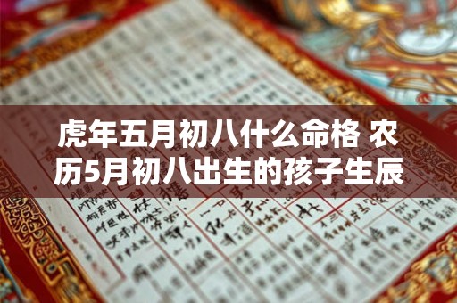 虎年五月初八什么命格 农历5月初八出生的孩子生辰八字