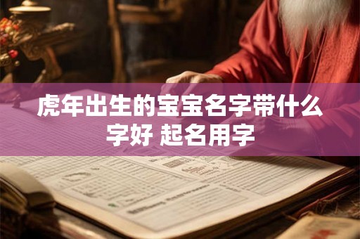 虎年出生的宝宝名字带什么字好 起名用字 虎年出生的宝宝名字带什么字好 起名用字